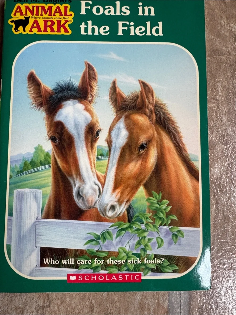 2 Scholastic Animal Ark Horse Books from  1997 & 2005